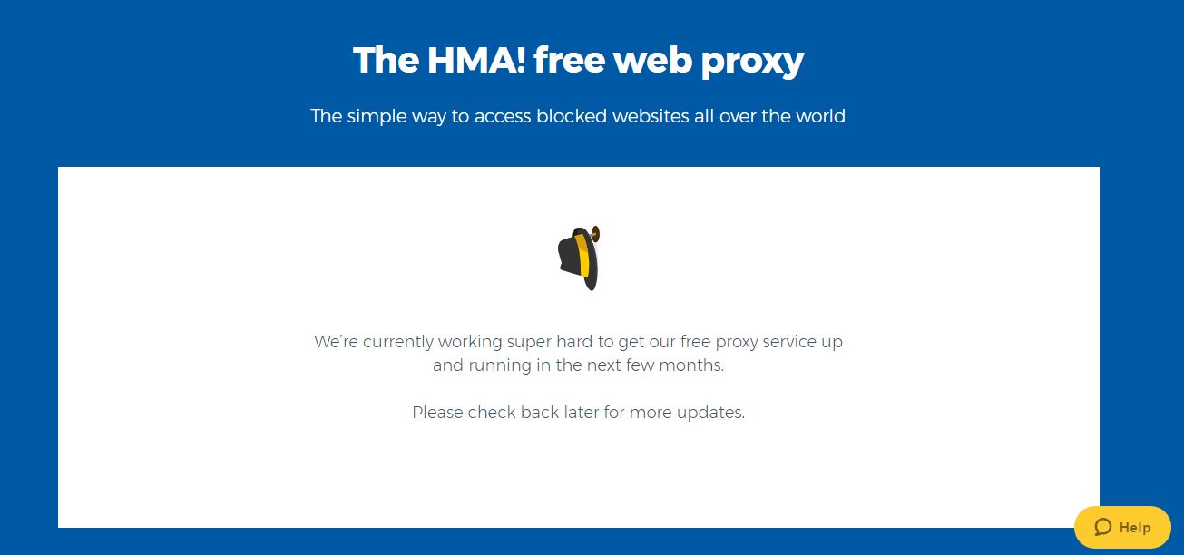 hidemyass online proxy