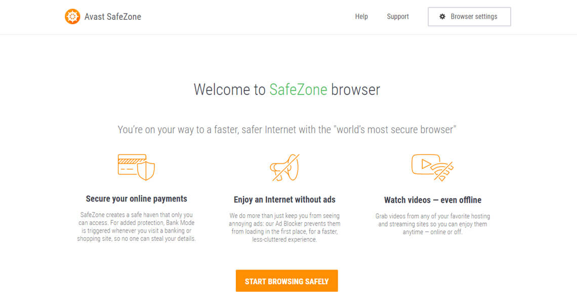 what happened to avast safe zone