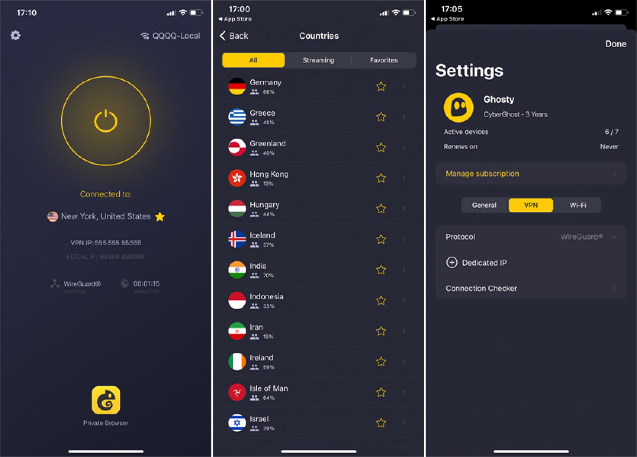 cyberghost vpn review android