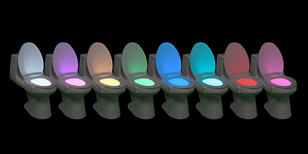 Glow Bowl LED toilet light reviews in Home Decor - ChickAdvisor